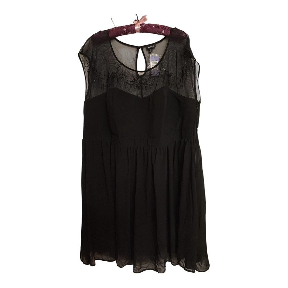 NWT Torrid Elegant Black Women’s Dress Plus Size 26